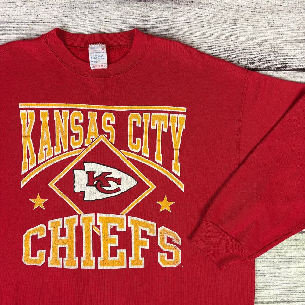 Vintage 1990s Kansas City Chiefs NFL Football Crewneck